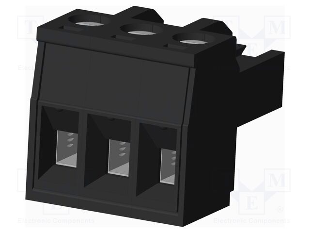 Connector: pluggable terminal block; plug; female; straight; 5mm