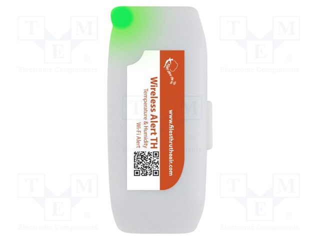 Data logger; temperature,humidity; ±1°C; ±3%; Temp: -18÷54°C; IP5X