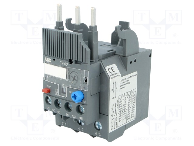 Thermal relay; Series: AF; Leads: screw terminals; 35÷38A