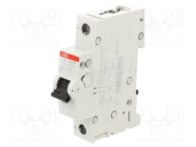 Circuit breaker; 230VAC; 220VDC; Inom: 2A; Poles: 1; Charact: K; 10kA