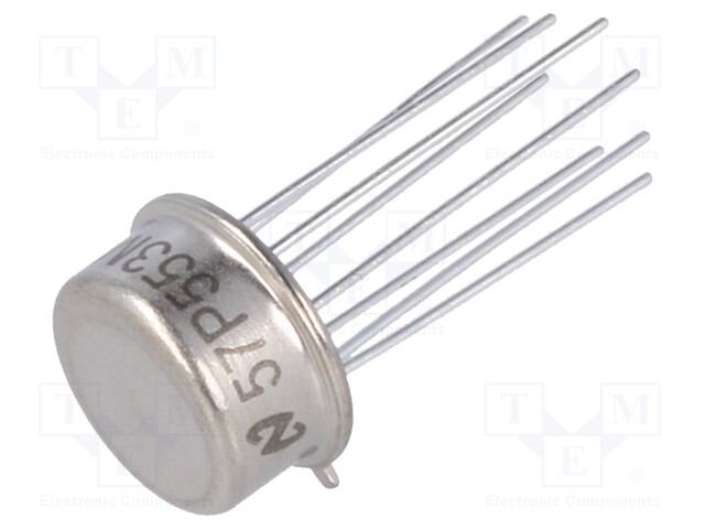 Comparator; low-power; 2÷36V; THT; TO99-8; Comparators: 2; 100nA