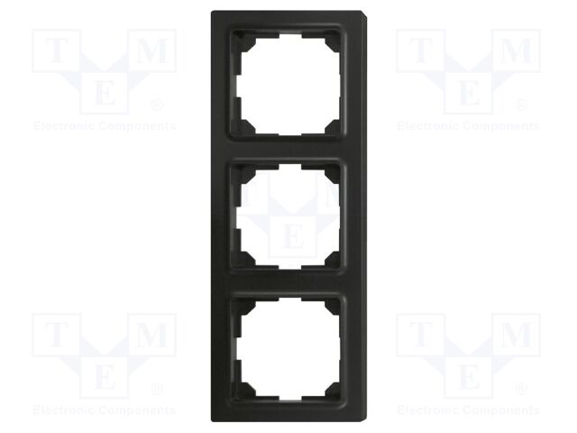 Mounting frame; intelligent house; E-Design55; matte anthracite