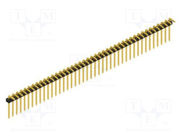 Connector: pin strips; pin header; male; PIN: 42; 2mm; THT; 1x42