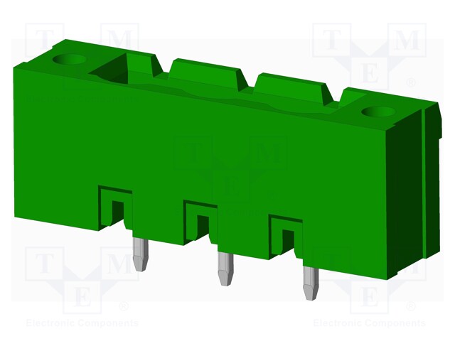 Connector: pluggable terminal block; socket; male; straight; THT