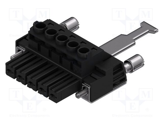 Pluggable terminal block