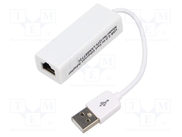 Adapter; RJ45 magnetically shielded,USB A