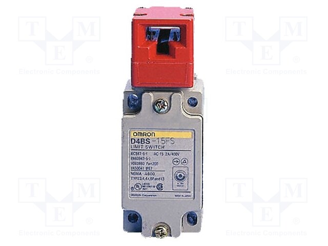 Safety switch: key operated; Series: D4BS