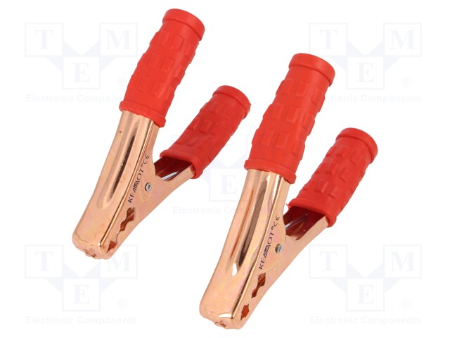 Crocodile clip; 400A; Grip capac: max.290mm; Overall len: 150mm