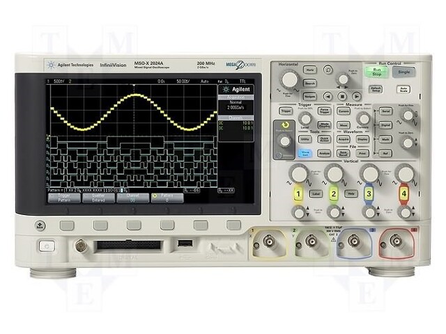 Oscilloscope: mixed signal; Band: ≤100MHz; Channels: 4; 100kpts/ch