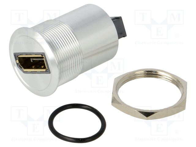 Adapter; for panel mounting,rear side nut; Thread: M25; 1÷10mm
