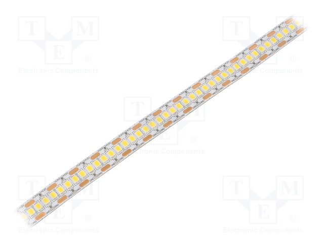 LED tape; white neutral; LED/m: 240; SMD; 2835; 12V; 12mm; white PCB