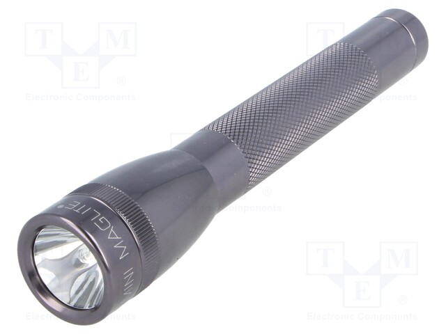 Torch: miniature; Colour: steel; 145mm