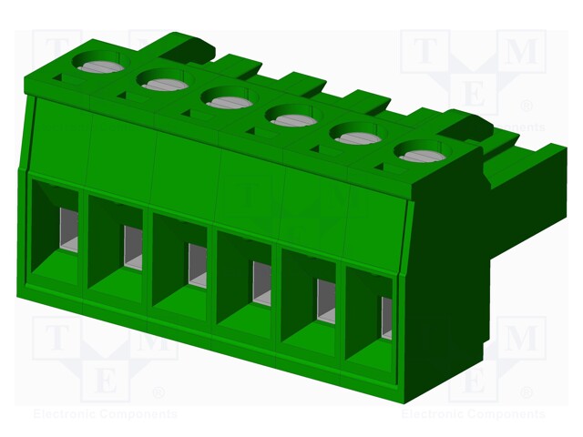 Connector: pluggable terminal block; plug; female; straight; 12A