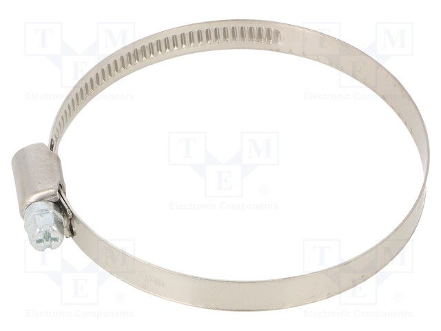 Cable tie; Ø: 60÷80mm; W: 9mm; Material: chrome steel AISI 430