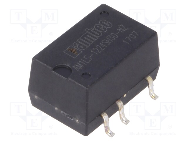 Converter: DC/DC; 1W; Uin: 10.8÷13.2V; 24VDC; Iout: 42mA; SMD; 1.5g