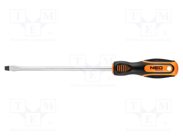 Screwdriver; slot; SL 8; 200mm