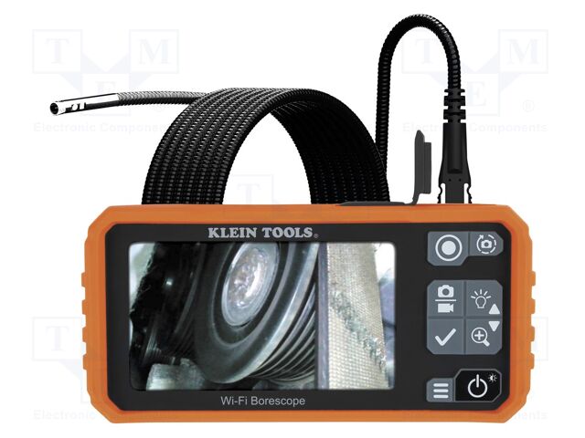 Inspection camera; Display: LCD 4,3"; Cam.res: 1280x720; Len: 3m