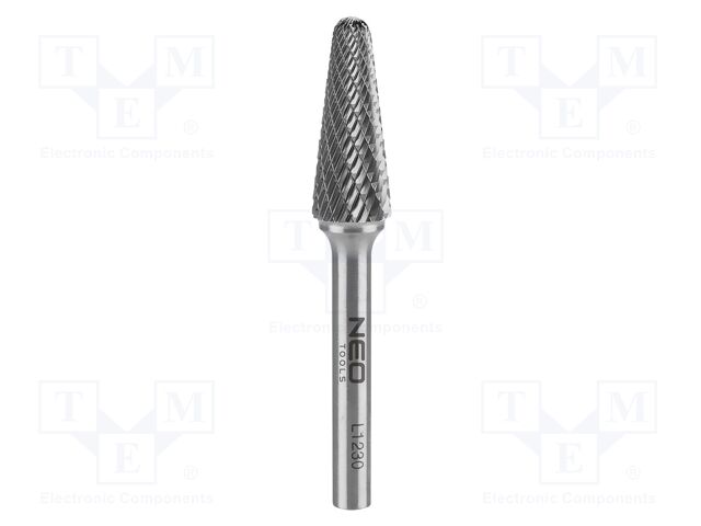 Fast cutting mill; Ø: 12mm; Ø: 6mm; aluminium,metal,plastic