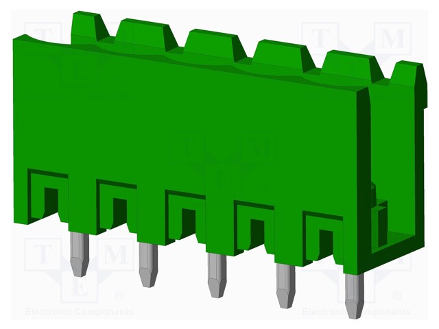 Connector: pluggable terminal block; socket; male; straight; THT