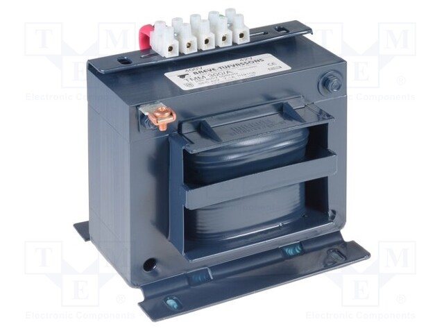 Transformer: mains; 400VA; 230VAC; 110V; Leads: terminal block