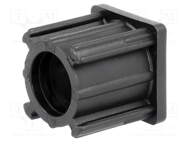 Plugs; for feet fastening,for profiles; H: 33mm; Mat: polyamide