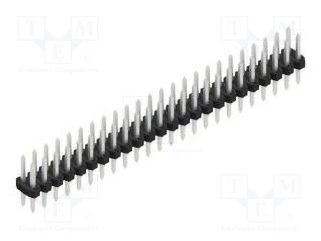 Connector: pin strips; pin header; male; PIN: 48; 2mm; THT; 2x24