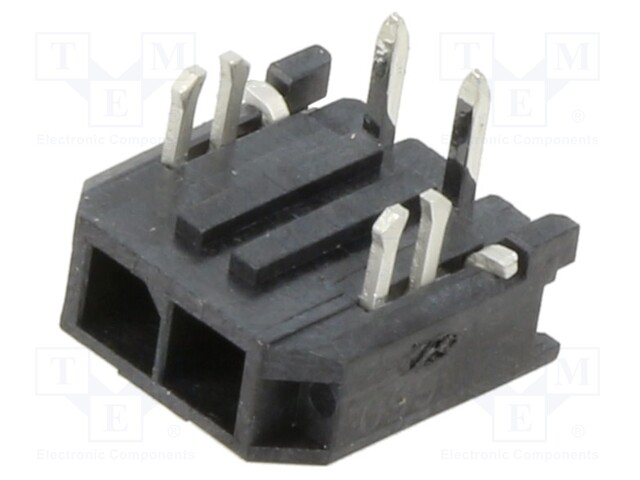 MicroFit 3.0 SR RA TH Clip Tin 2Ckt