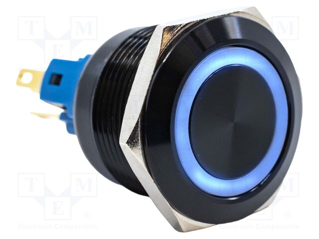 Switch: vandal resistant; SPST-NO + SPST-NC; 2A/48VDC; IP65; RGB