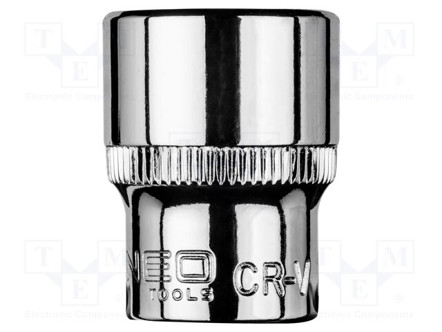 Socket; 6-angles,socket spanner; HEX 16mm; 3/8"