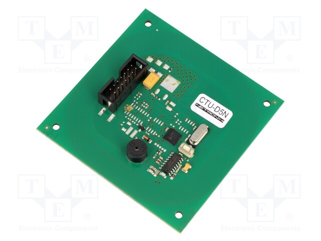 RFID reader; antenna; 79.5x79.5x12mm; 5V; Card memory: 40