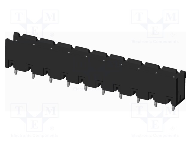 Connector: pluggable terminal block; socket; male; straight; THT