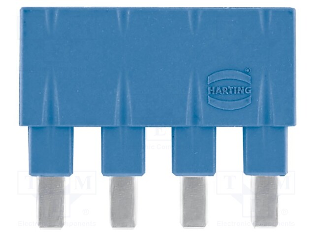Jumper Along 1x4 blue 16A