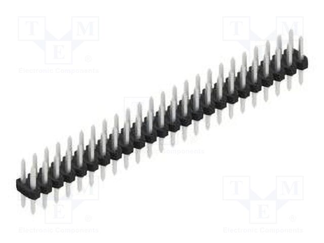 Connector: pin strips; pin header; male; PIN: 48; 2mm; THT; 2x24