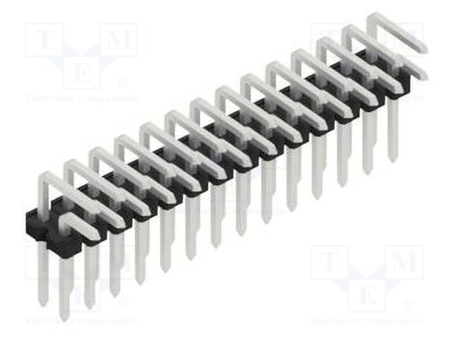 Connector: pin strips; pin header; male; PIN: 28; 2.54mm; THT; 2x14