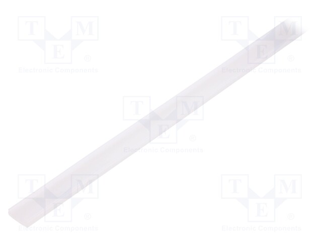 Cover for LED profiles; white; 20m; V: C; push-in