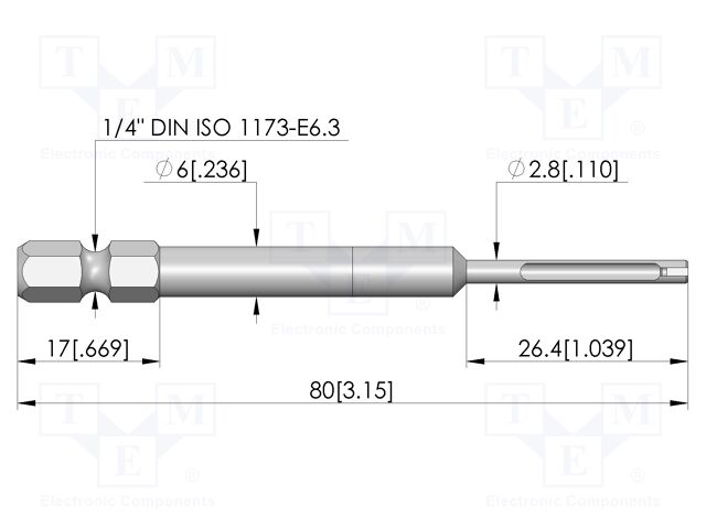 Tool: mounting tool; BIT-GKS