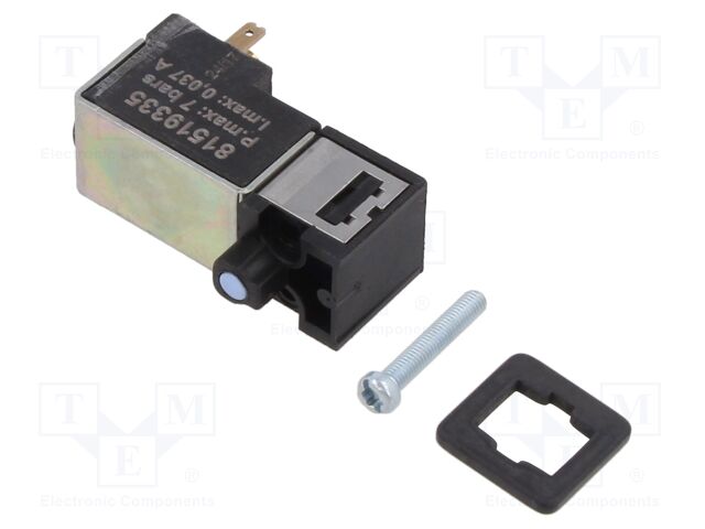 Electromagnetic valve; 1÷8bar; 3/2 NC; 24VDC; -10÷50°C