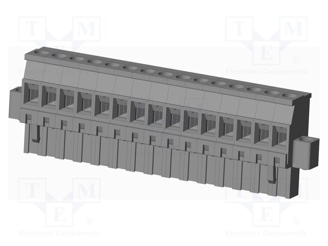 Connector: pluggable terminal block; plug; female; angled 90°