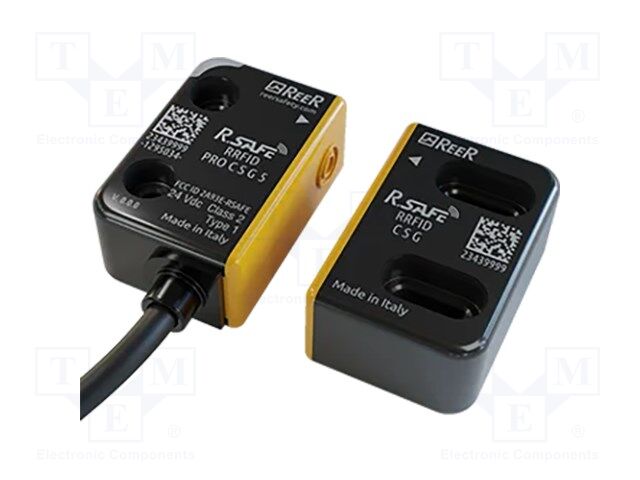 Safety switch: RFID; R-SAFE; IP67; POK; 24VDC; -25÷70°C; Digit.in: 2