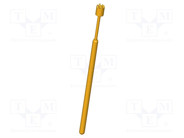 Test needle; Operational spring compression: 4mm; 3A; Ø: 1.5mm