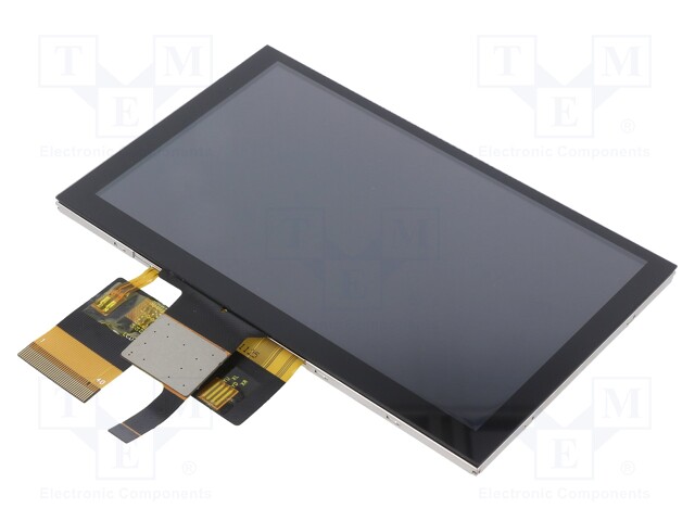 Display: TFT; 5"; 800x480; Illumin: LED; Dim: 120.7x75.8x4.63mm