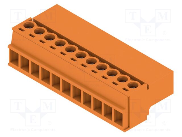 Pluggable terminal block