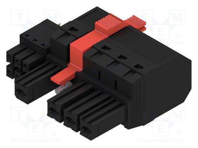 Pluggable terminal block