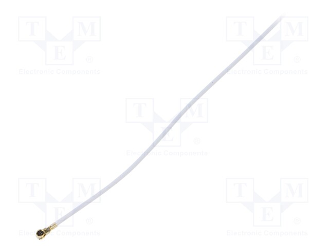 Cable: coaxial; U.FL,both sides; female; angled 90°; female; 0.5m