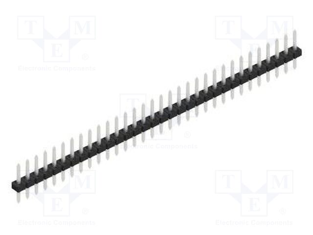 Connector: pin strips; pin header; male; PIN: 32; 2mm; THT; 1x32