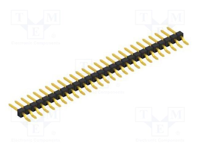Connector: pin strips; pin header; male; PIN: 27; 2.54mm; SMT; 1x27