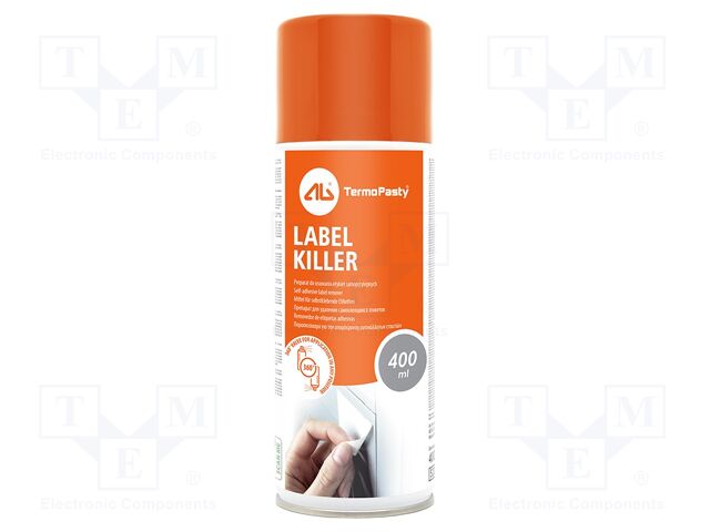 Agent for removal of self-adhesive labels; LABEL KILLER; 400ml