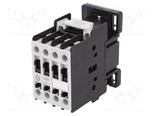 Contactor: 3-pole; NO x3; Auxiliary contacts: NC; 110Ć·120VAC; 9A