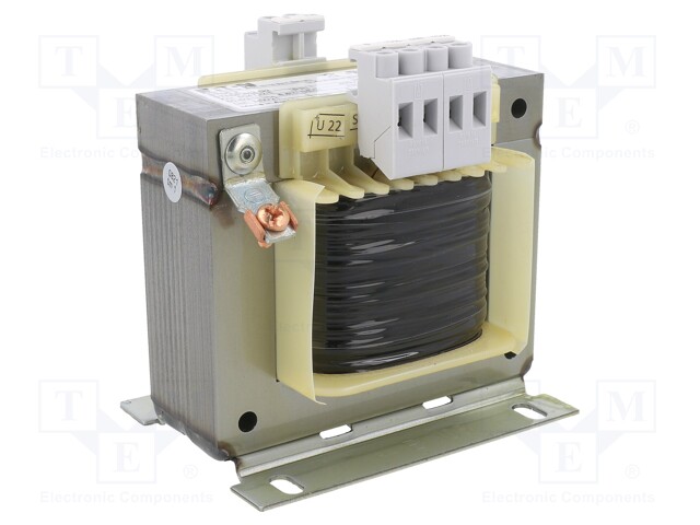 Transformer: mains; 200VA; 400VAC; 230V; Leads: terminal block