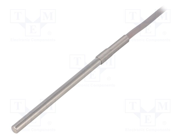 Sensor: temperature; Pt100; 100Ω; Body dim: Ø6x100mm; Len: 3m